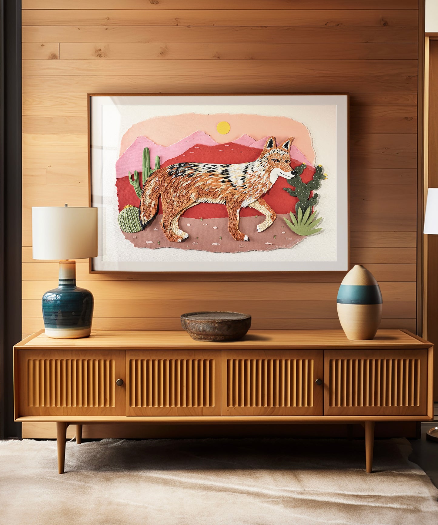 Paper Coyote by Andrea Cira
