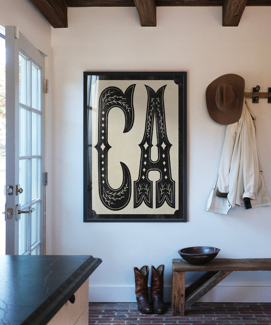 Large Letters - CA