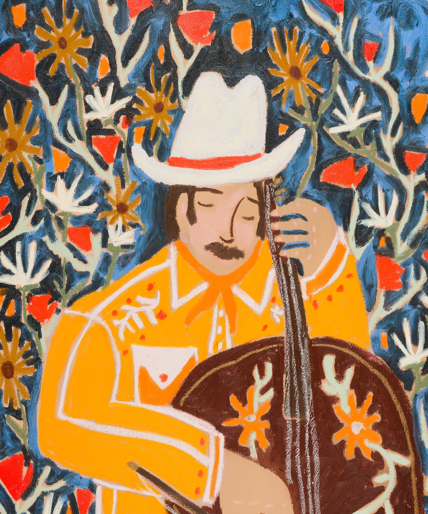 Cello In the Garden by Melissa Lakey