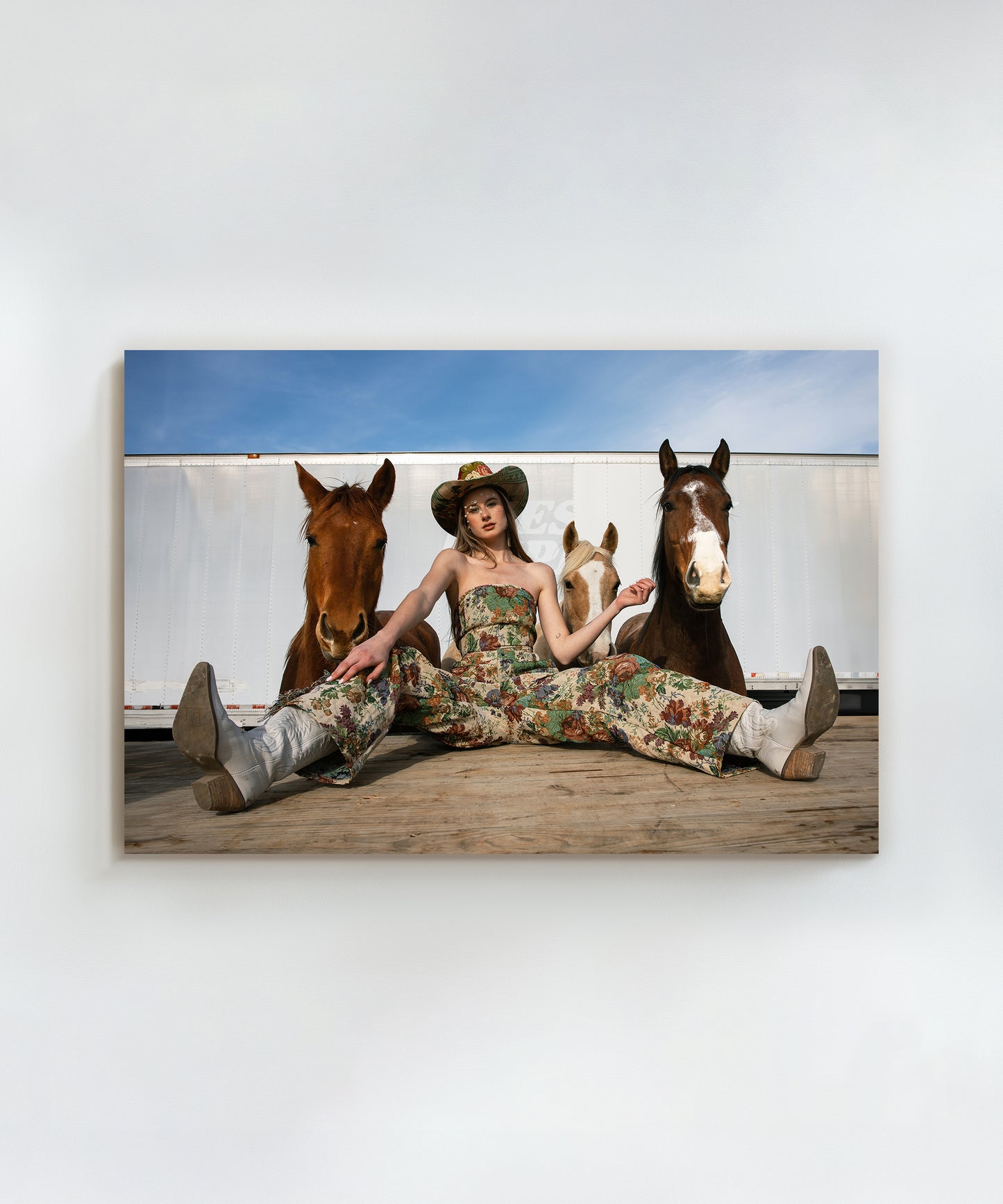 Horse Trailer by Hannah Ladd