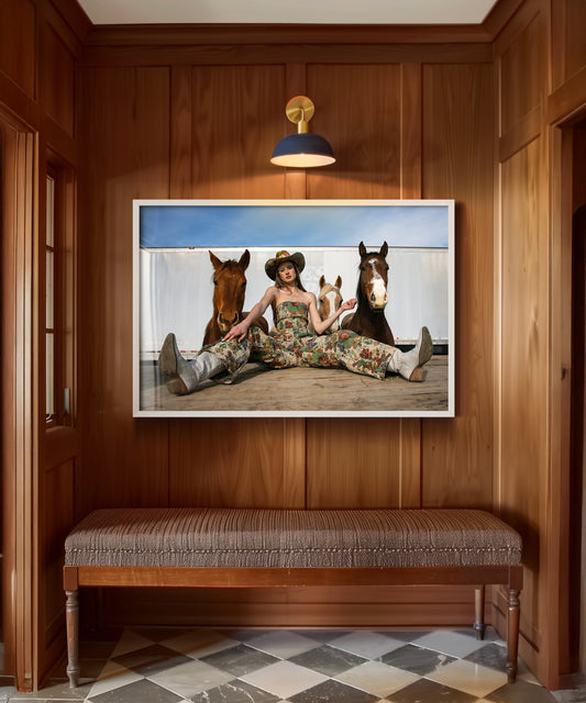 Horse Trailer by Hannah Ladd