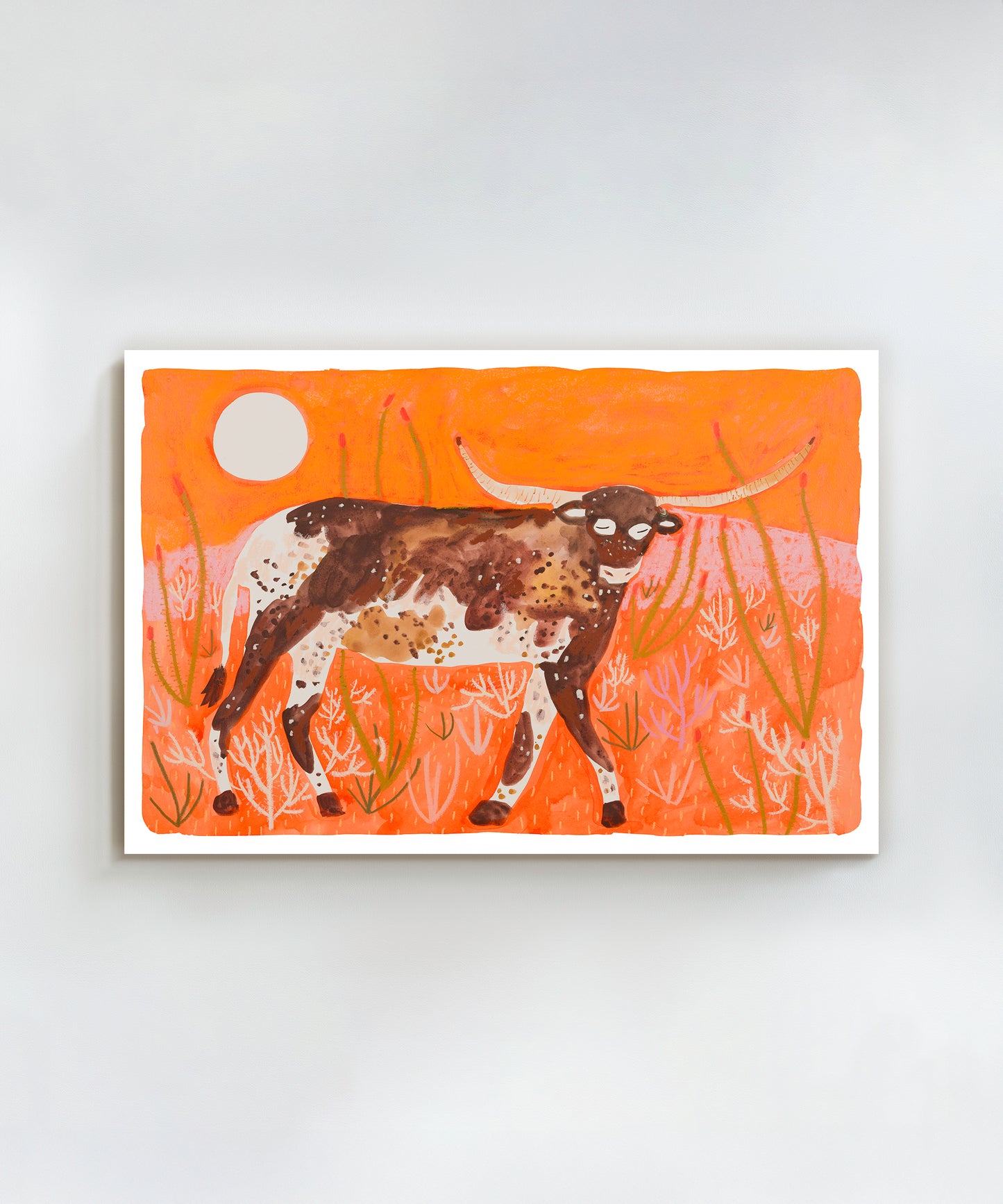 Desert Longhorn by Melissa Lakey