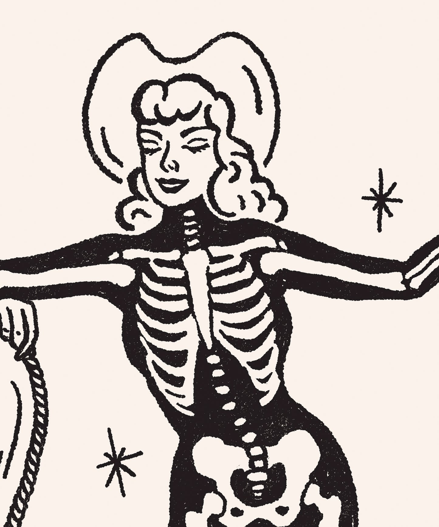 Bone-a-fide Cowgirl by Courtney Collier