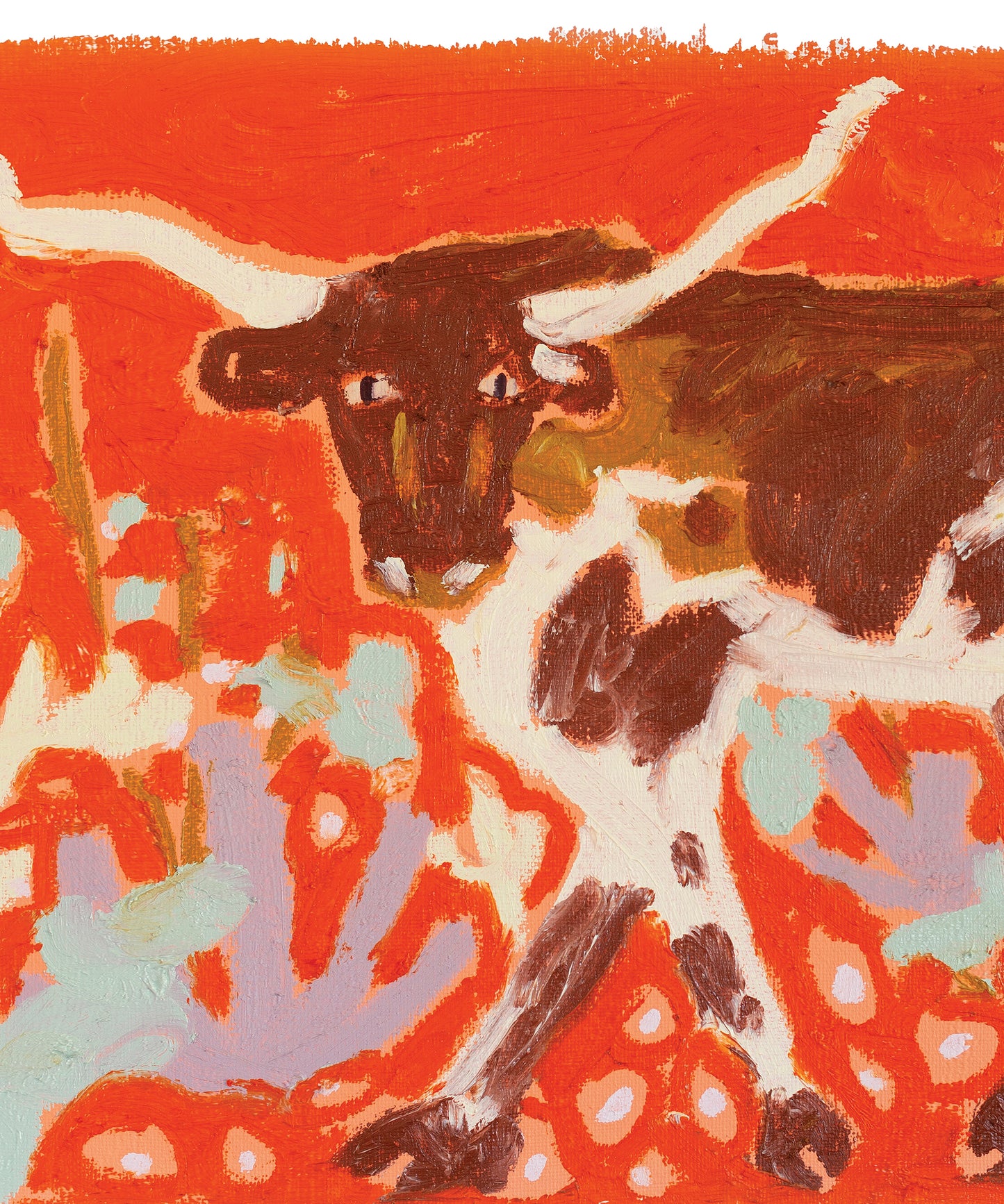 Longhorn Lookout by Melissa Lakey