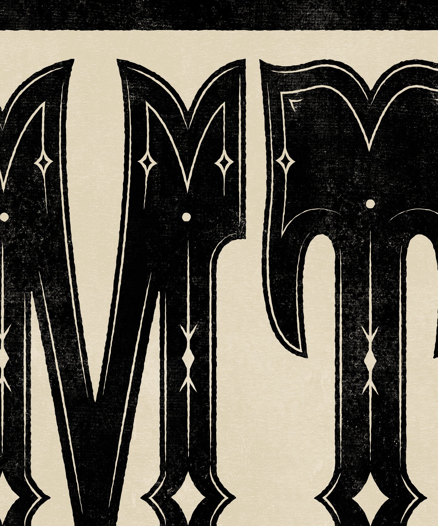 Large Letters - MT