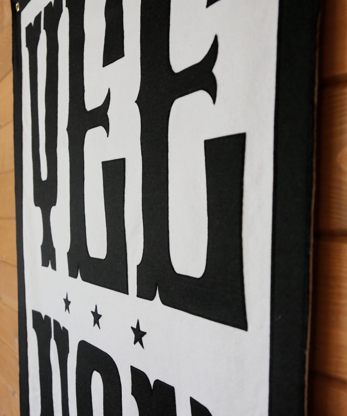 Yeehaw Felt Banner