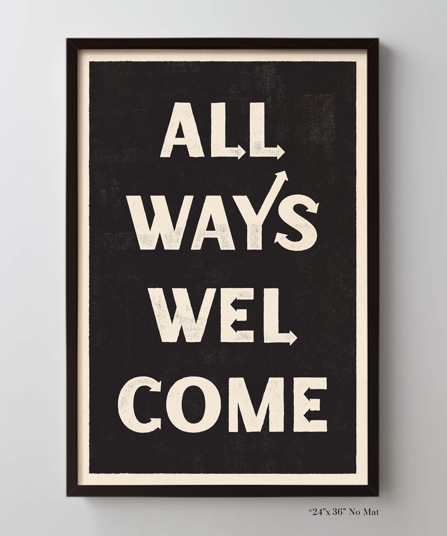All Ways Welcome Vertical Color Group