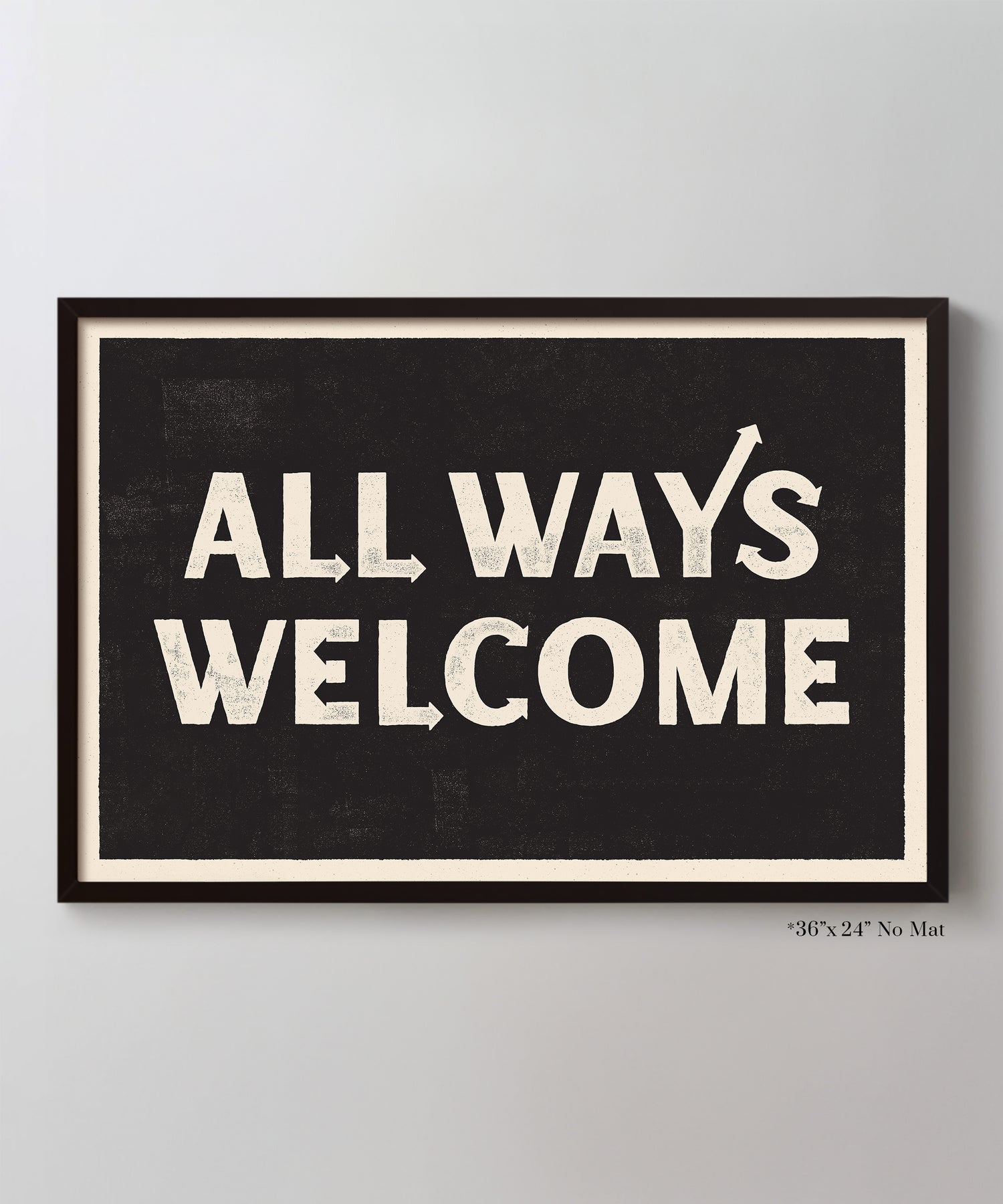 All Ways Welcome Horizontal Color Group