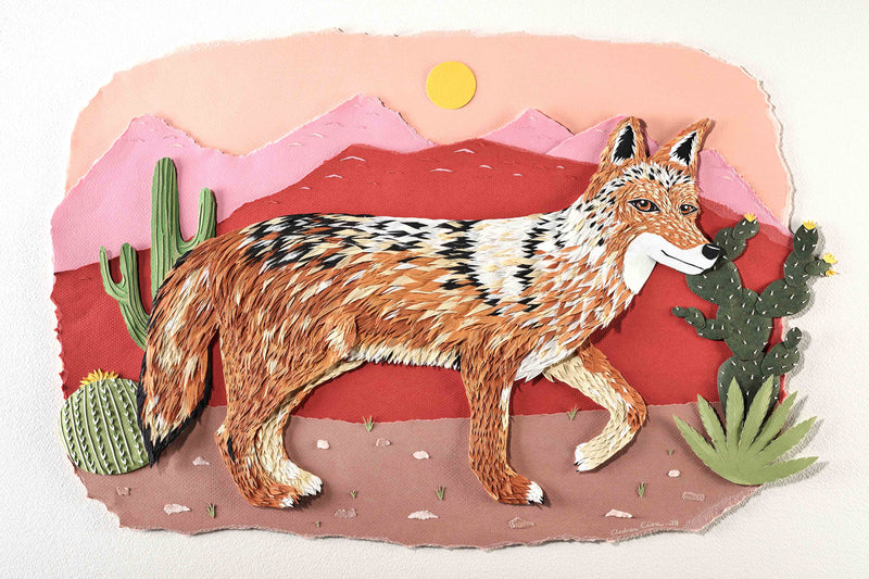 Paper Coyote by Andrea Cira