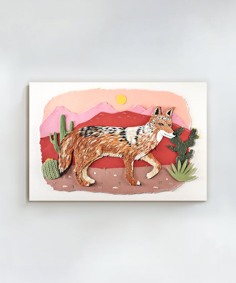 Paper Coyote by Andrea Cira