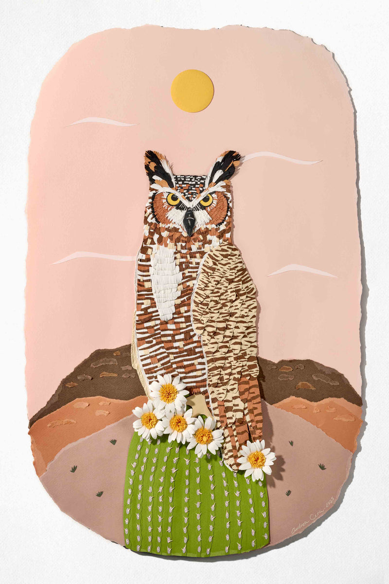 Paper Owl by Andrea Cira