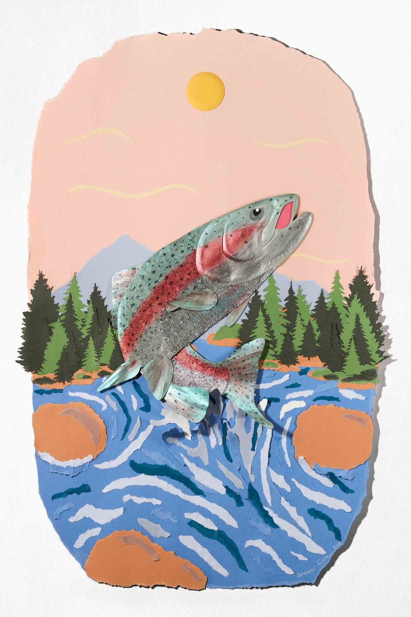 Paper Trout by Andrea Cira