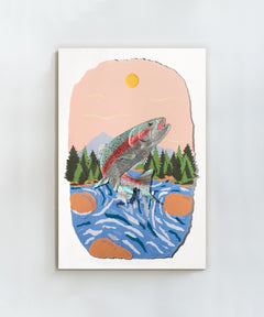Paper Trout by Andrea Cira