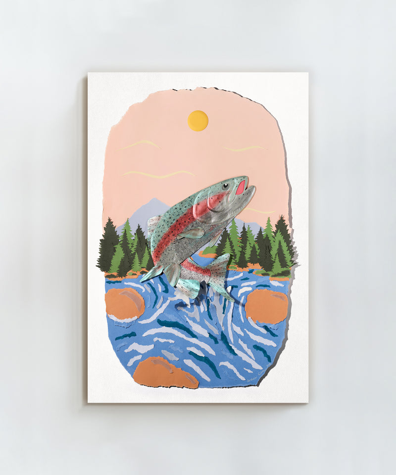 Paper Trout by Andrea Cira