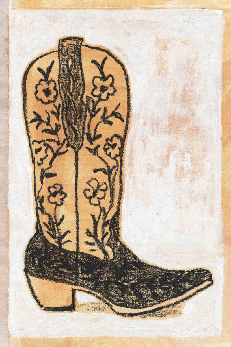 Cowboy Boot #1 by Anne-Louise Ewen