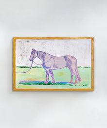 Lavender Horse #2 by Anne-Louise Ewen