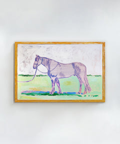 Lavender Horse #2 by Anne-Louise Ewen