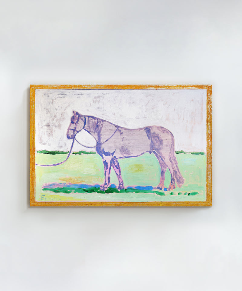 Lavender Horse #2 by Anne-Louise Ewen