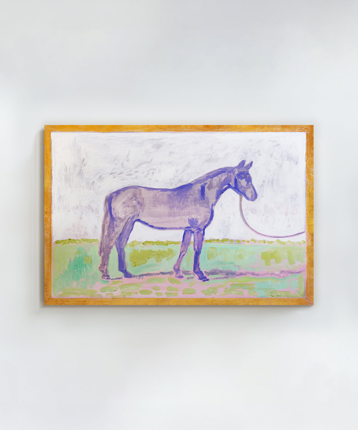 Lavender Horse #1 by Anne-Louise Ewen