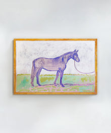 Lavender Horse #1 by Anne-Louise Ewen