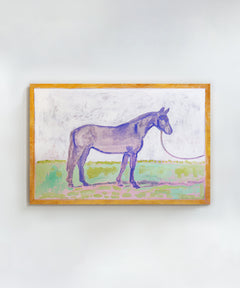 Lavender Horse #1 by Anne-Louise Ewen