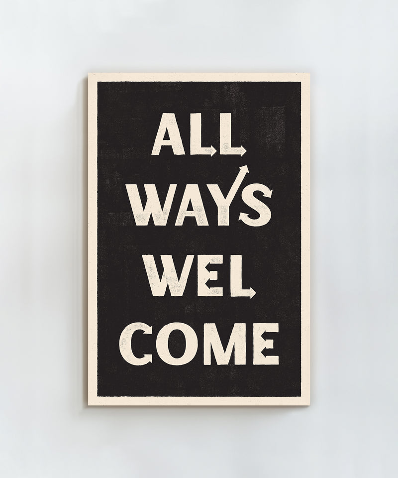 All Ways Welcome Vertical