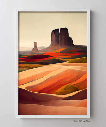 Wild West Landscapes #1 of 6 - Monument Valley 1