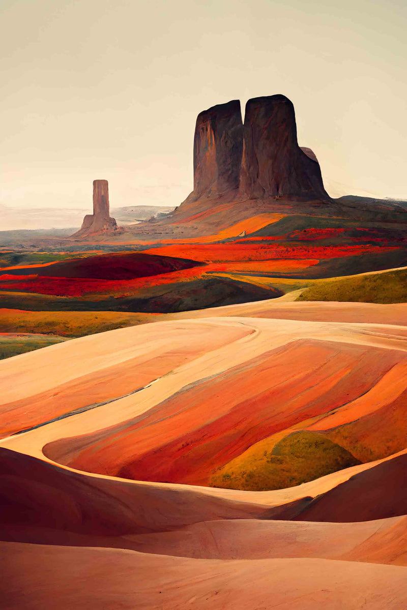 Wild West Landscapes #1 of 6 - Monument Valley 1 by Head West Studio