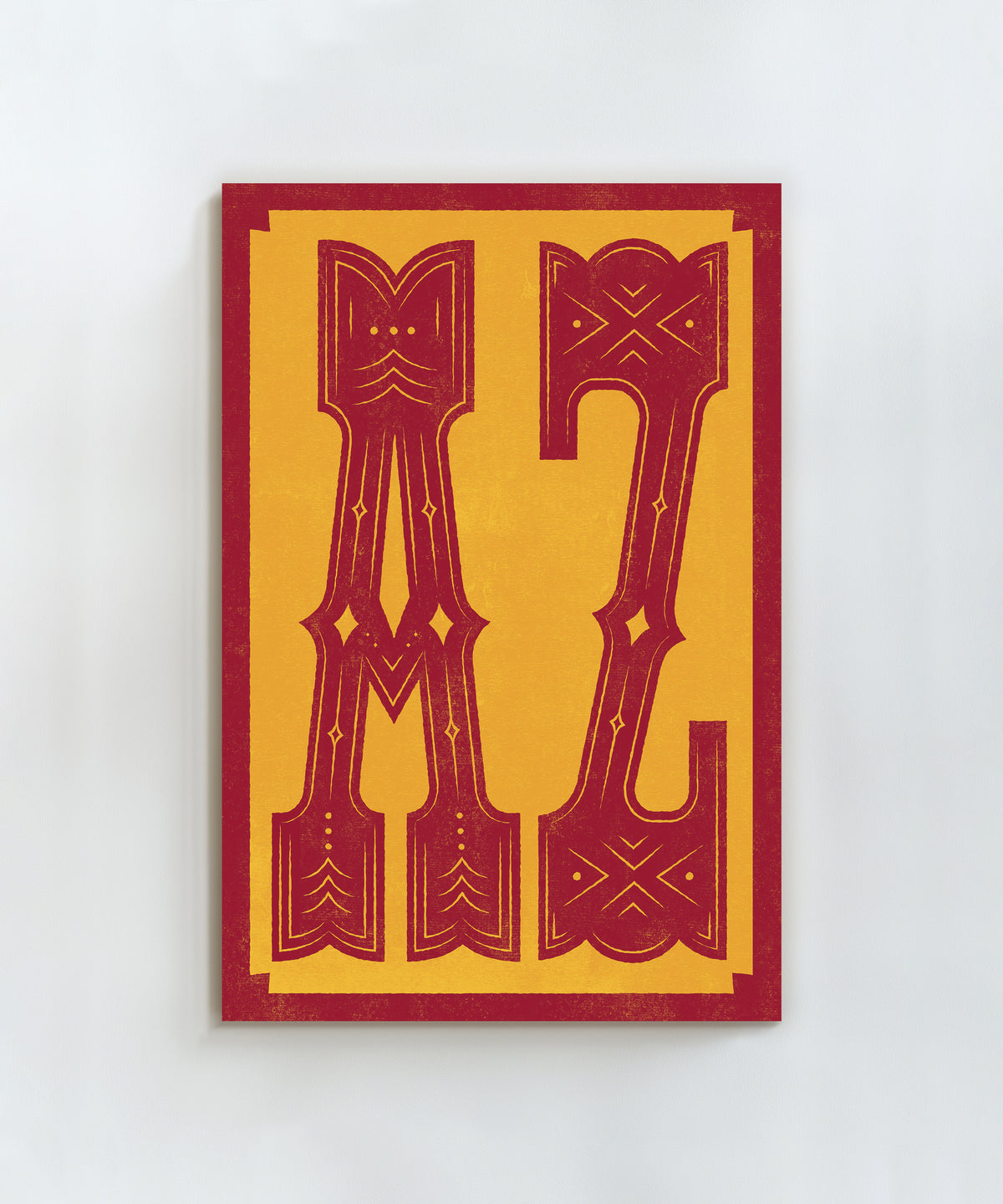 Large Letters - AZ by Head West Studio