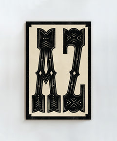 Large Letters - AZ by Head West Studio