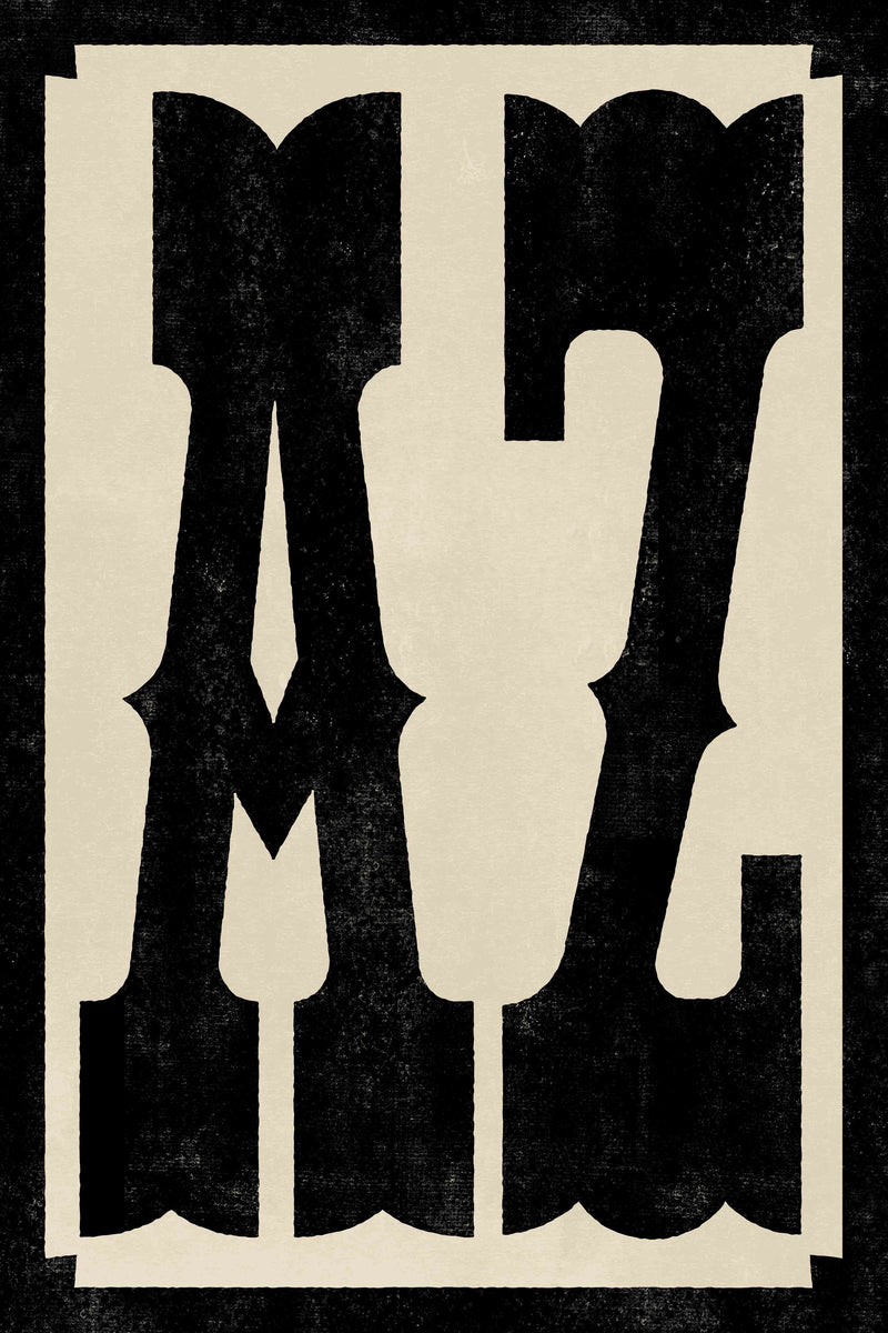 Large Letters - AZ by Head West Studio
