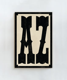 Large Letters - AZ by Head West Studio