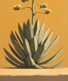 Lone Cacti Series #2 of 3 - Agave by Head West Studio