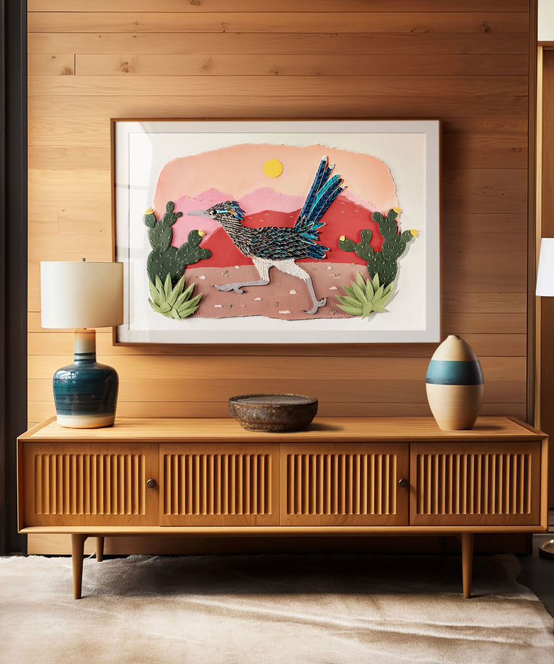 Paper Roadrunner by Andrea Cira