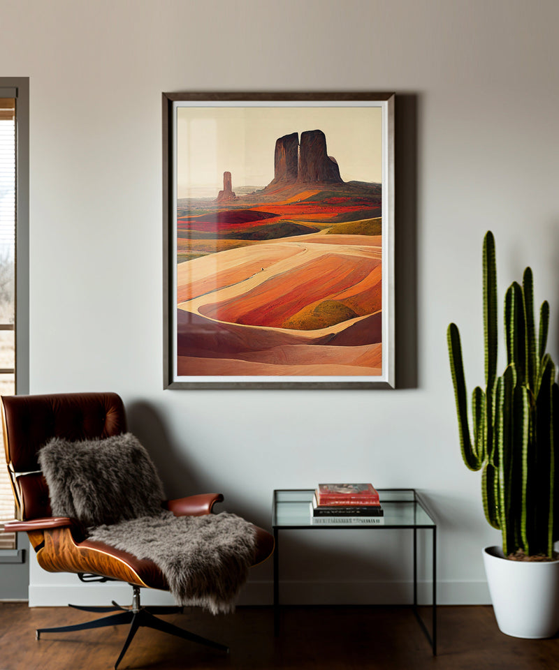Wild West Landscapes #1 of 6 - Monument Valley 1 by Head West Studio