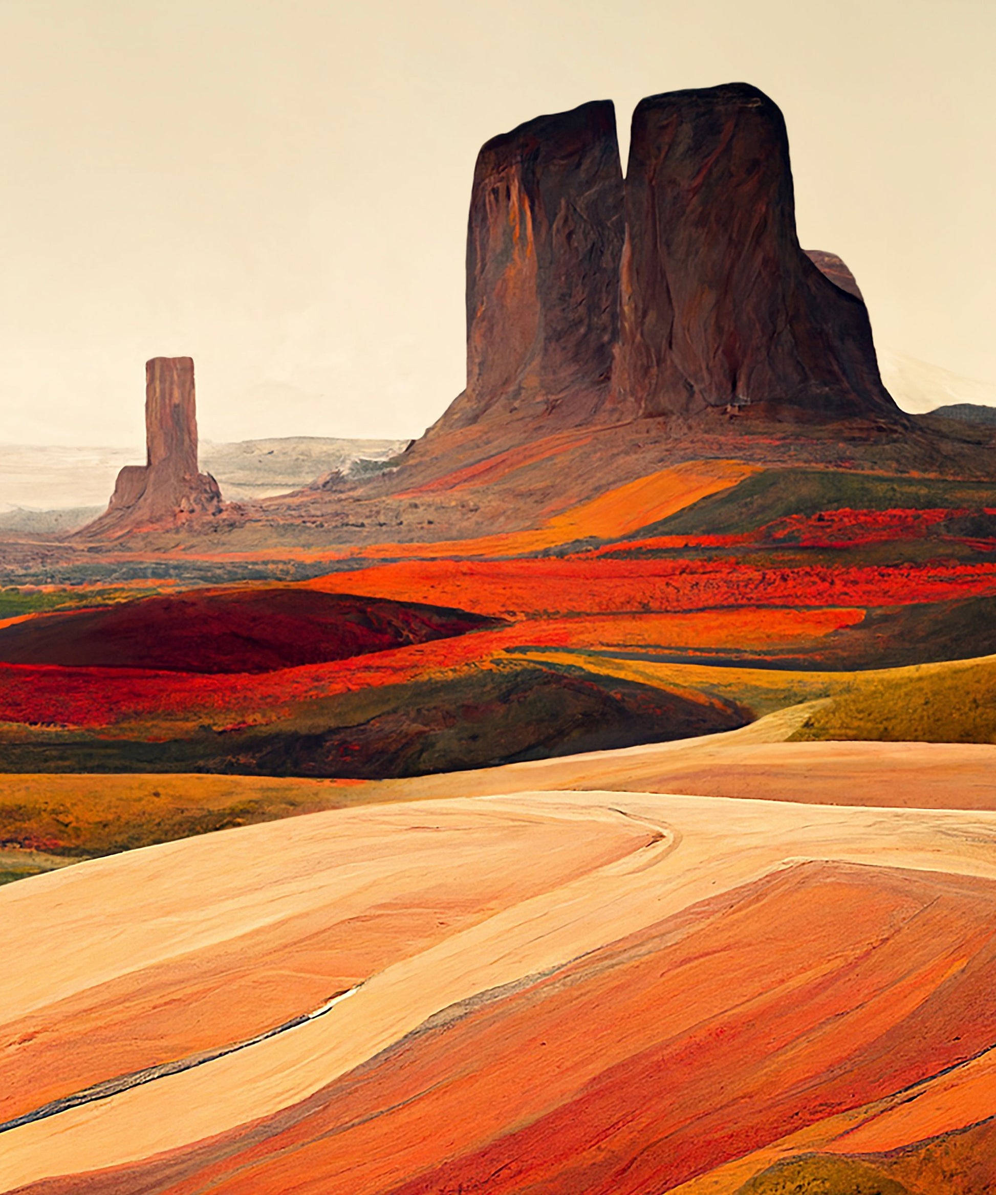 Wild West Landscapes #1 of 6 - Monument Valley 1 – HeadWestStudio