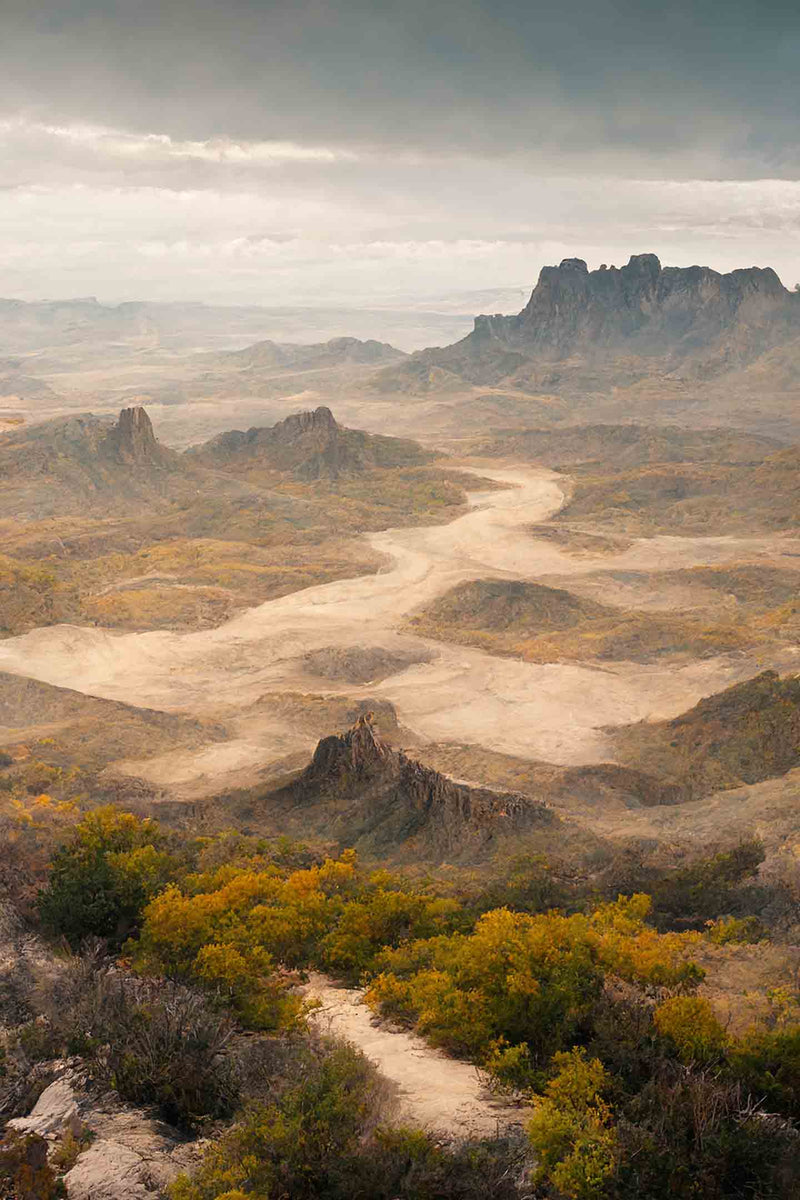 Wild West Landscapes #3 of 6 - Big Bend by Head West Studio