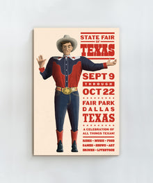 State Fair of Texas Poster #1 by Head West Studio