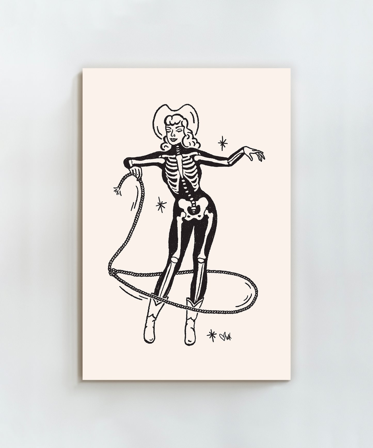 Bone-a-fide Cowgirl by Courtney Collier
