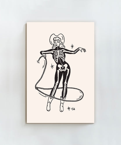 Bone-a-fide Cowgirl by Courtney Collier