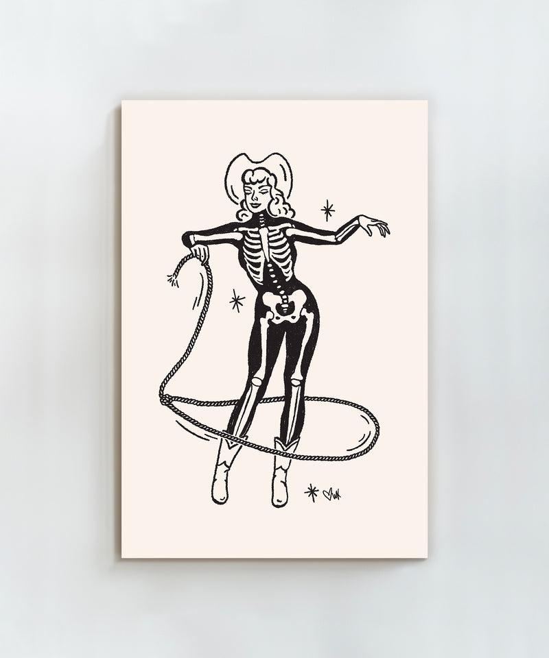 Bone-a-fide Cowgirl by Courtney Collier