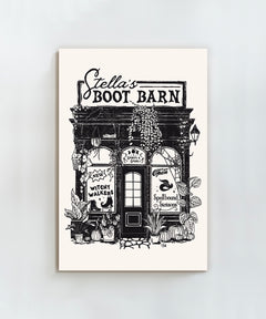 Stella's Boot Barn by Courtney Collier