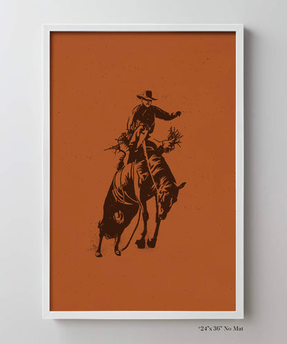 Bronc Rider #1 of 3 - Huckberry