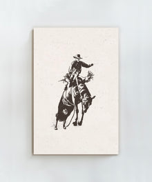 Bronc Rider #1 of 3 by Head West Studio