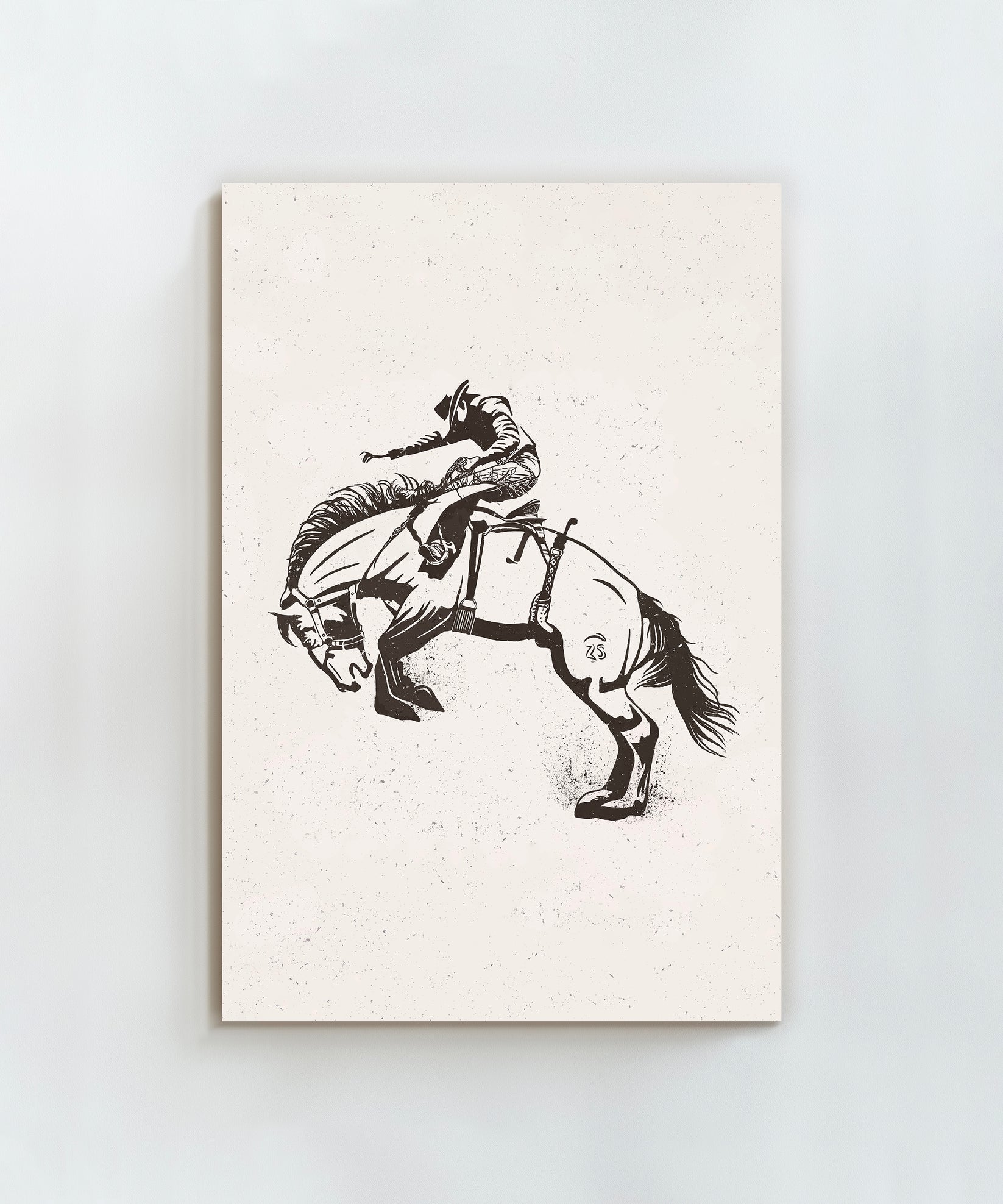 Bronc Rider #2 of 3 by Head West Studio – HeadWestStudio