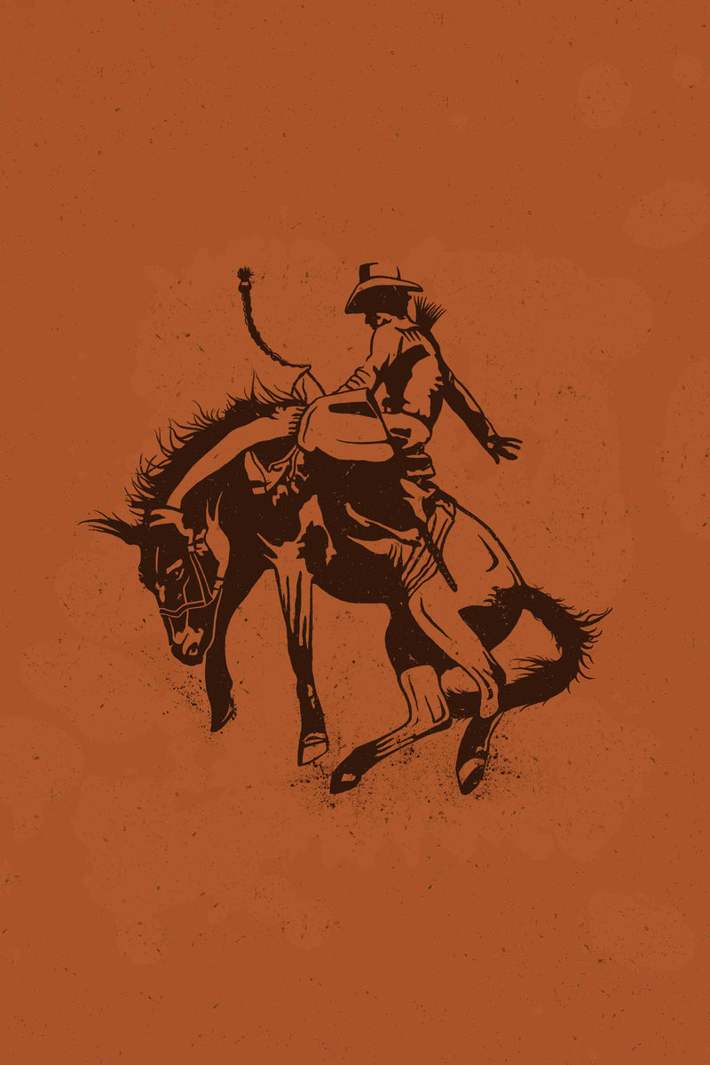 Bronc Rider #3 of 3 by Head West Studio