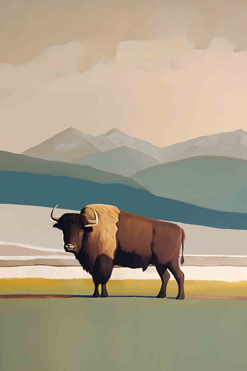 Home On the Range #2 - The Buffalo by Head West Studio