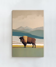 Home On the Range #2 - The Buffalo by Head West Studio