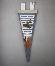 Big Bend Felt Pennant by Head West Studio