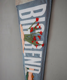 Big Bend Felt Pennant by Head West Studio